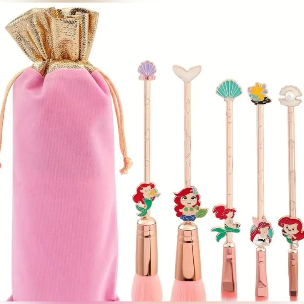 Disney Little Mermaid Makeup Brush Set